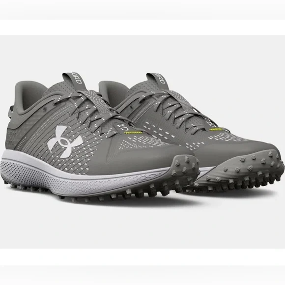 Under Armour MEN'S YARD TURF BASEBALL SHOES Sz M 10.0 (W 11.0) Low Cleats NWOB - Picture 7 of 10